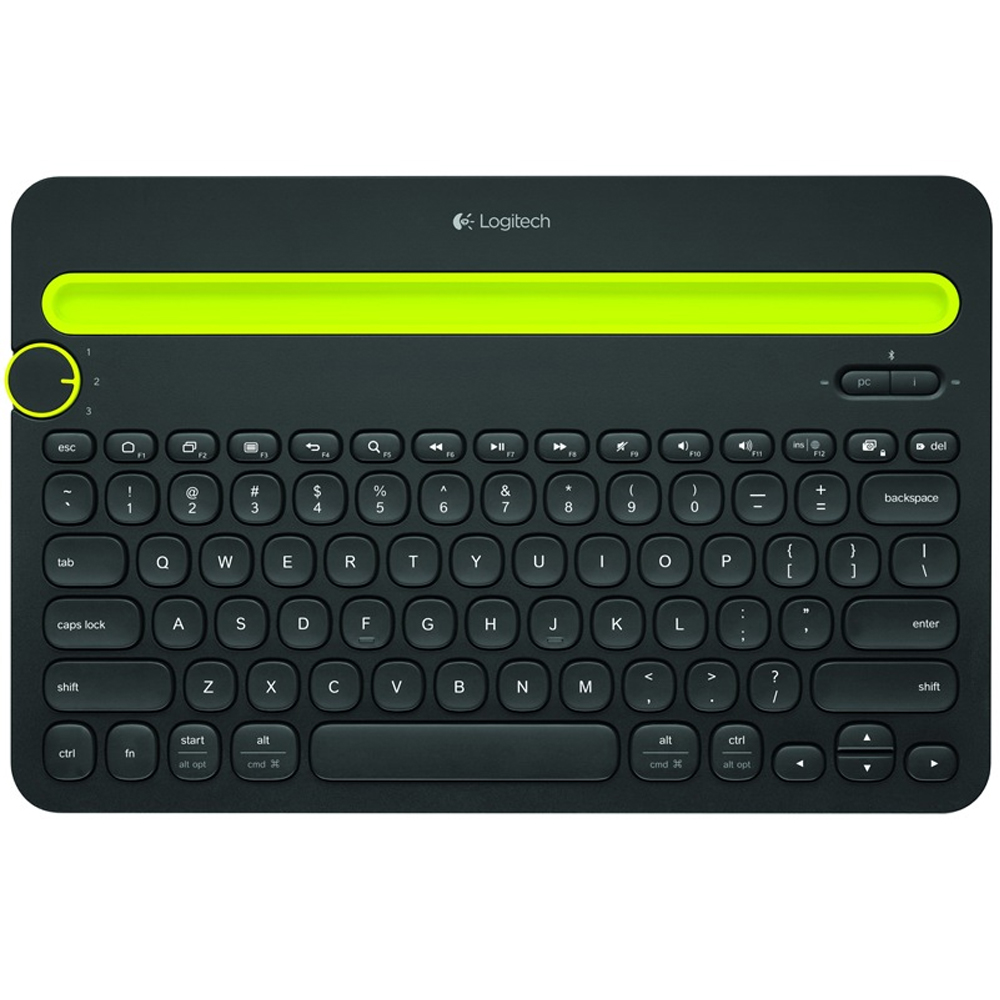 羅技(logitech) 多功能藍牙鍵盤k480 讓指尖盡享科技之美 ￥242.