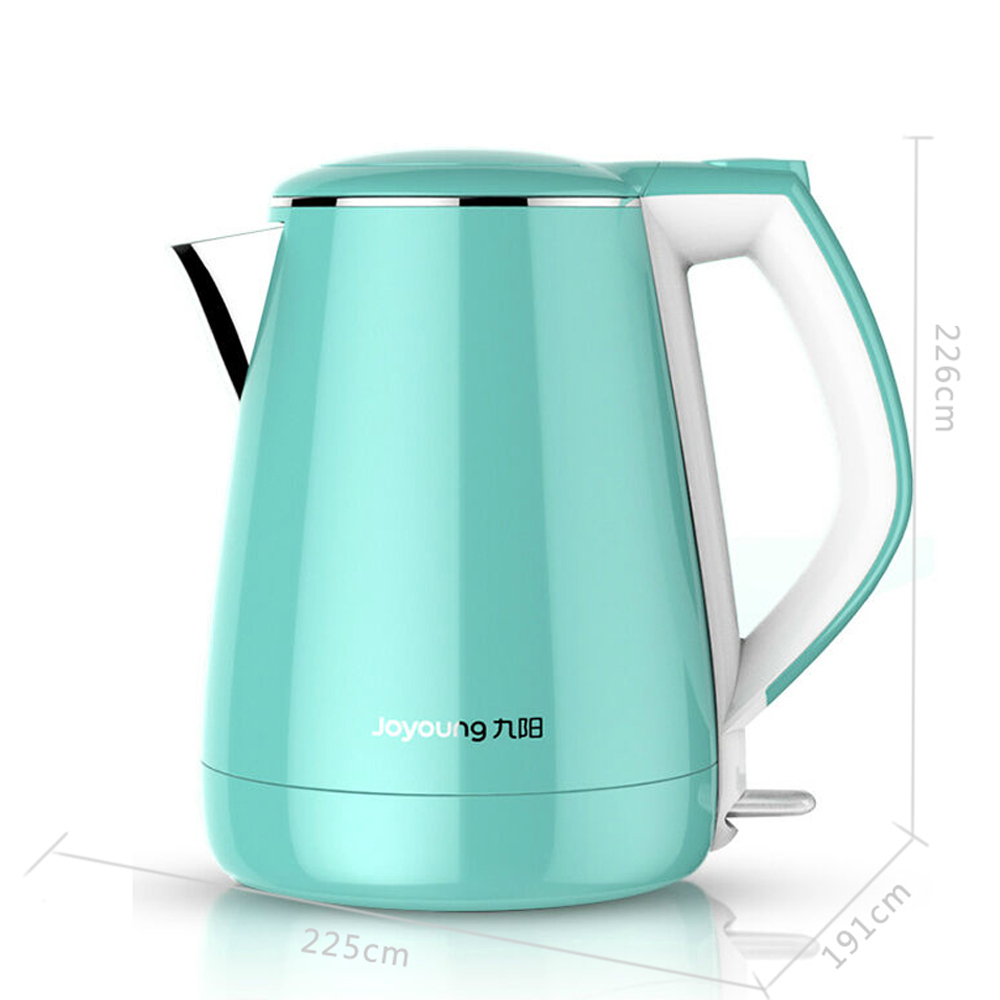 >九阳 不锈钢开水煲水壶k15-f29 1.5l